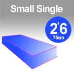 2ft6 Small Single Julian Bowen Bedsteads