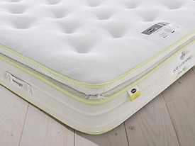 3ft Single Silentnight Eco Comfort Breathe 1400 Pocket Pillow Top Mattress